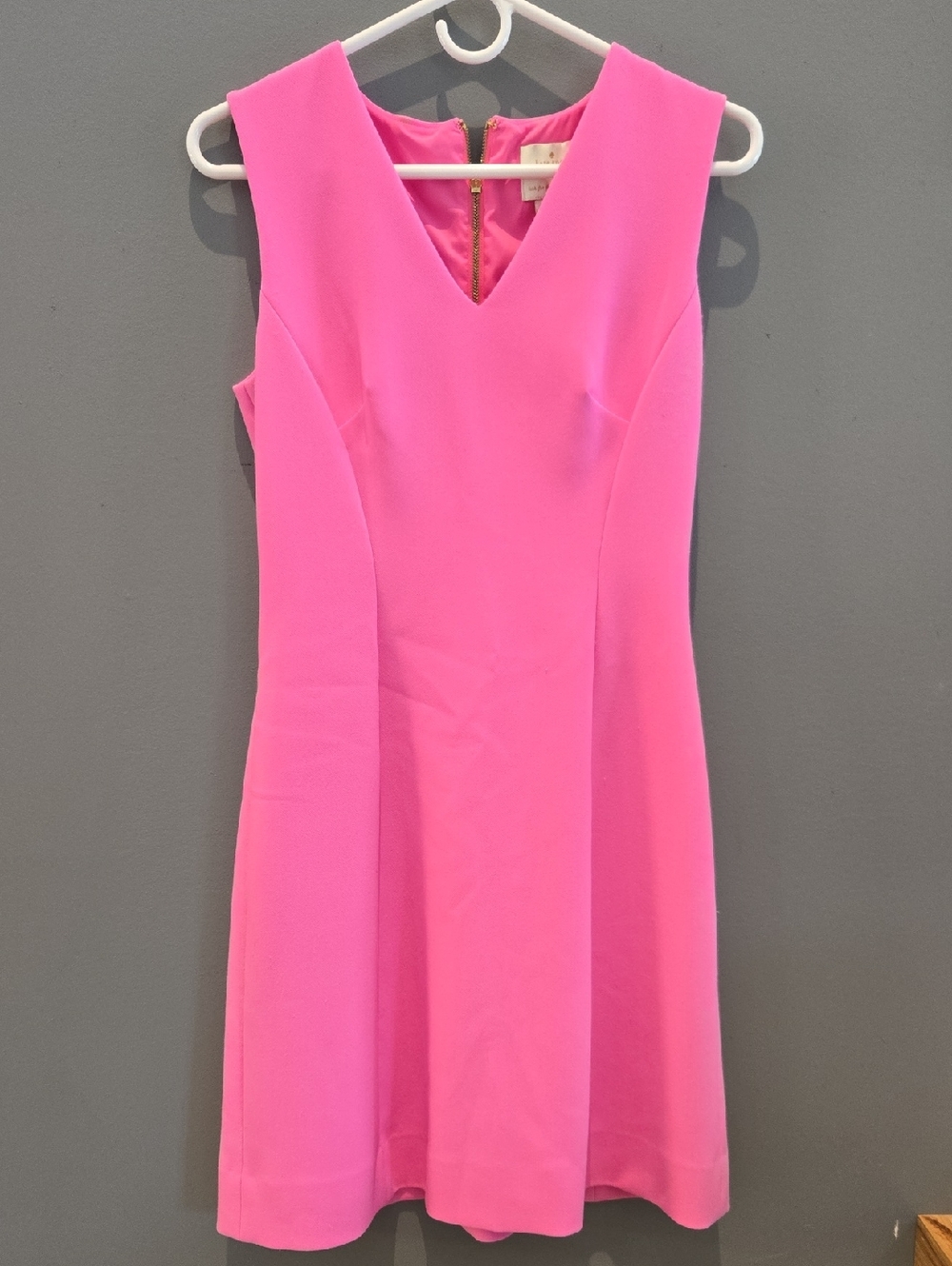 kate spade Bright Pink Sleeveless A-Line Mini Dress